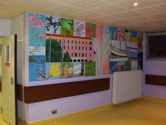 CarlCréArt - fresque hôpital nice