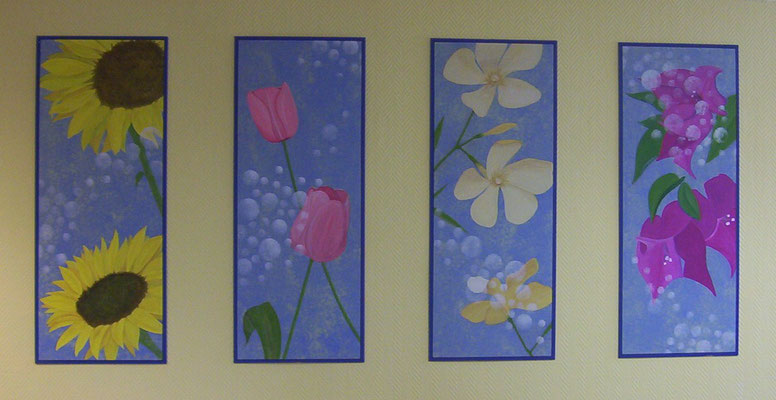 CarlCréArt - fresque hôpital nice