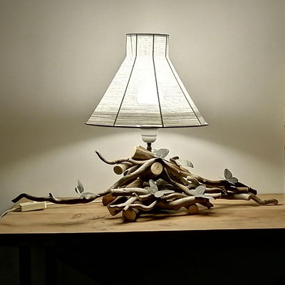 CarlCréArt - Lampe papillon 