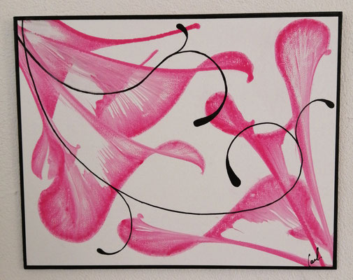 CarlCréArt - peinture à la ficelle