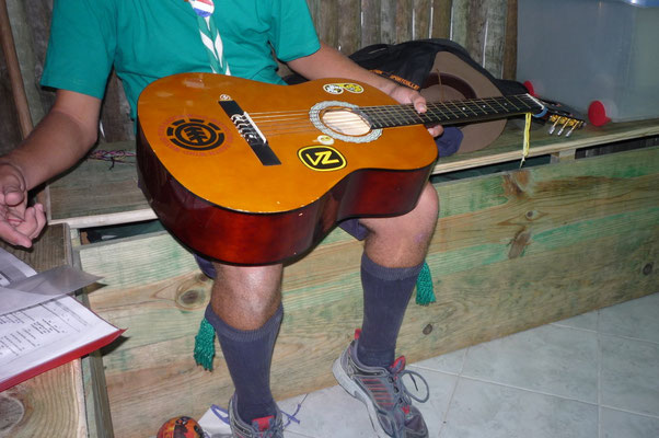 Também tivemos música
