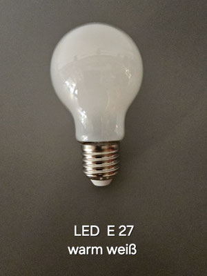 LED E 27 warm weiß