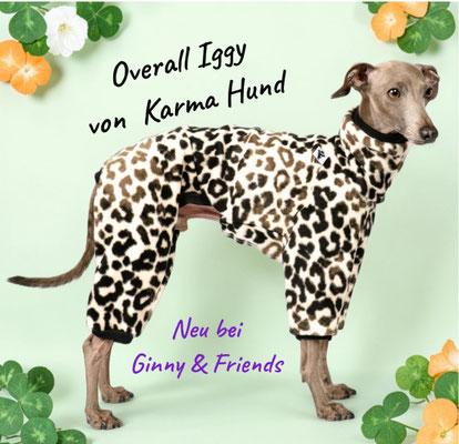 Fleece Overall Leo von Karma Hund