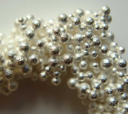 Little Bubbles (Detail) • Halsschmuck 2011 • Silber