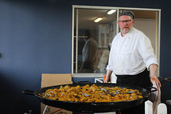 Repas événementiel sur un concours