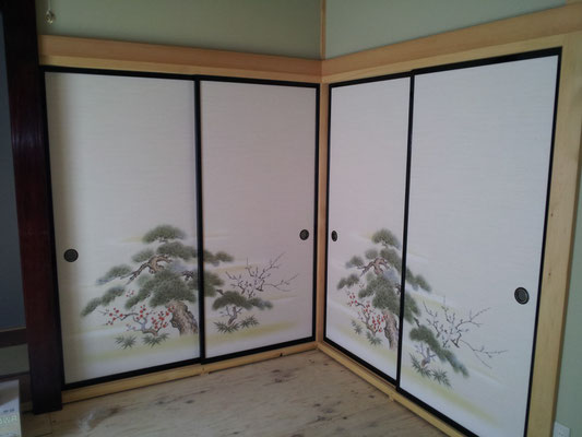 襖　群馬　高崎　張り替え
