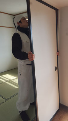 襖　群馬　高崎　張り替え