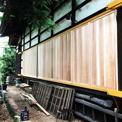 木製　建具　無垢　群馬　高崎