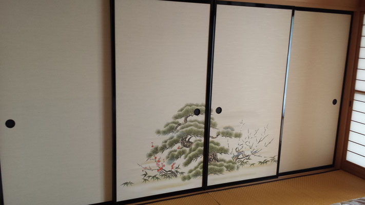 襖　群馬　高崎　張り替え