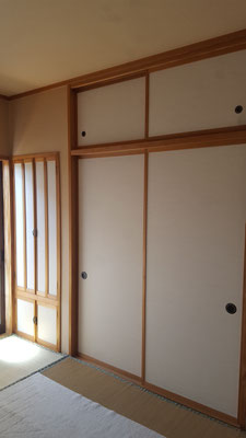 襖　群馬　高崎　張り替え