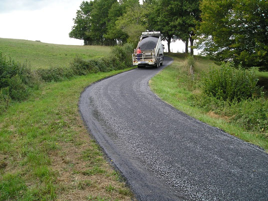 Réfection de la Route du Lavoir à Sorbier (03220) - Réalisation 2015