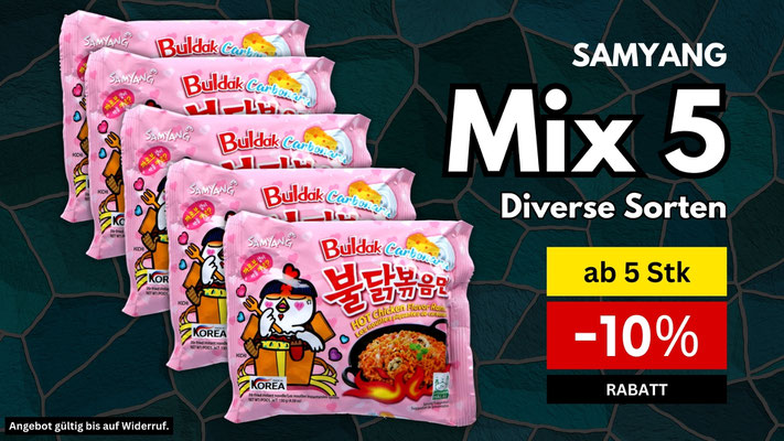 SAMYANG Ramen Nudeln Carbonara Geschmack