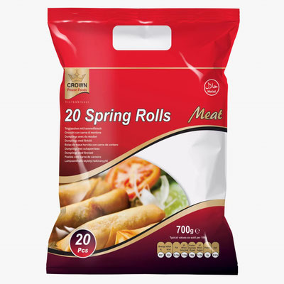 Spring Rolls Meat Fleisch Frühlingsrollen XXL