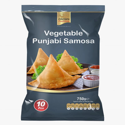 Punjabi Samosa Ovenable Vegetarisch Gemüse Vegetable