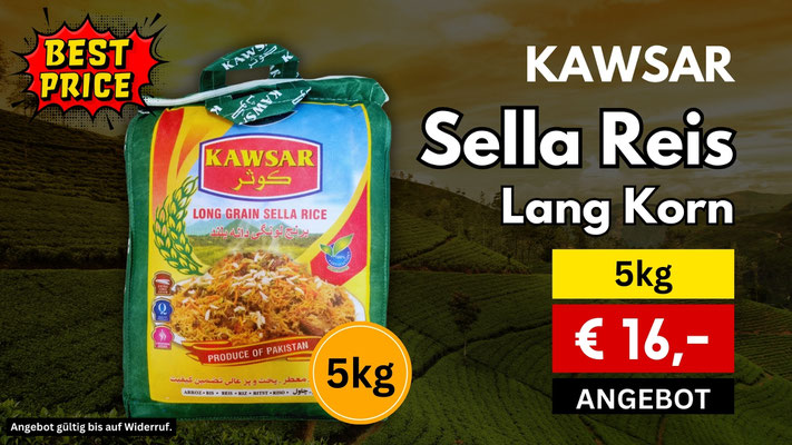 Kawsar Basmati Sella Reis