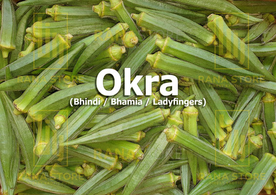 Okra (Bhindi / Bhamia / Ladyfingers)