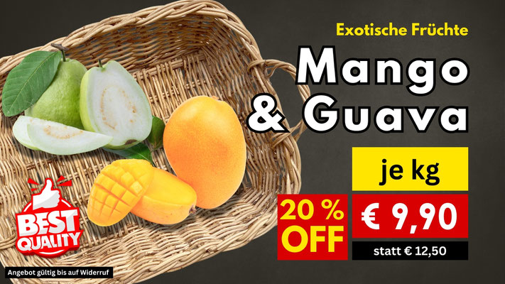 Mango, Mangos aus Mexiko und Dominikanischen Rpublik