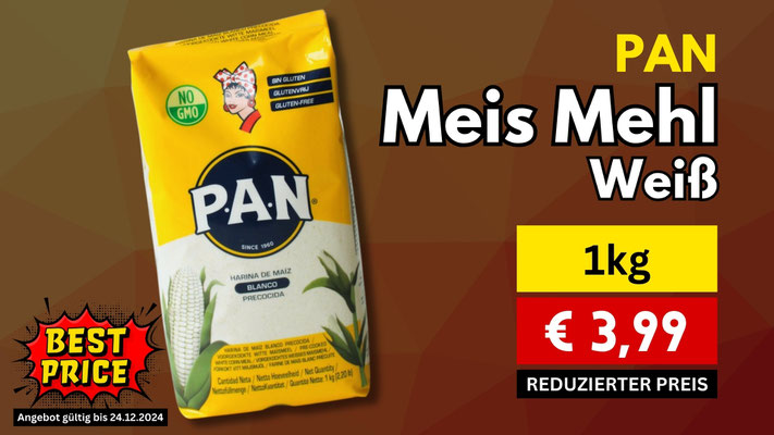 PAN Maismehl weiß, Polenta