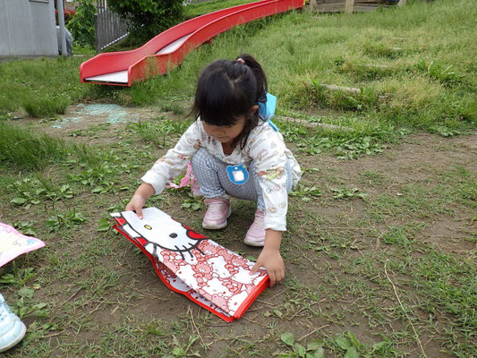半分こ・半分こ♪　遠足楽しみだね！