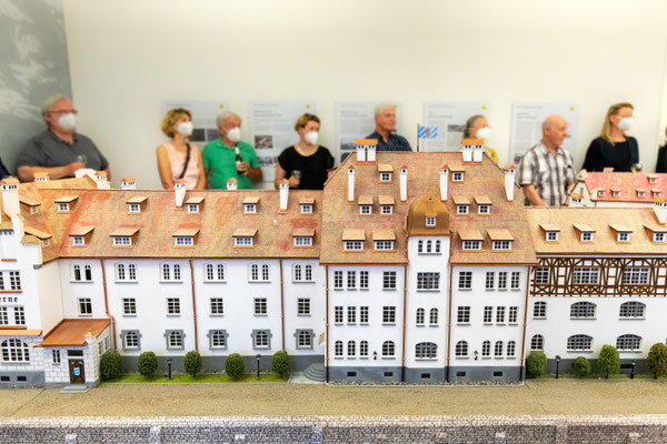 Modell der Luitpold Kaserne (Foto J.Wisckow)