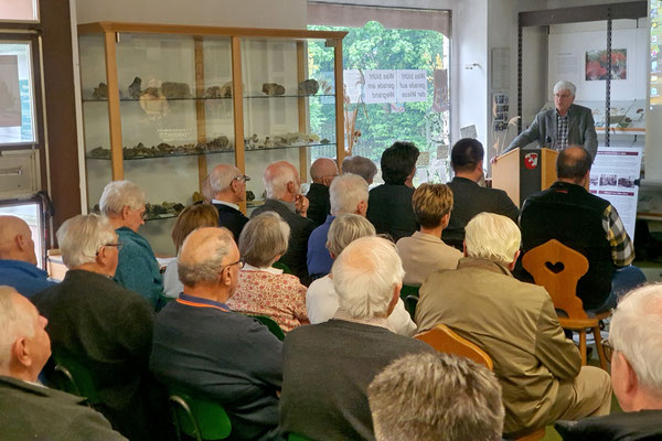 Eröffnung Eröffnung Ausstellung Lokalbahn Weiler 5. Juni 2025 Pflanzenkundliche Schausammlung  (Foto Thomas Gretler) 