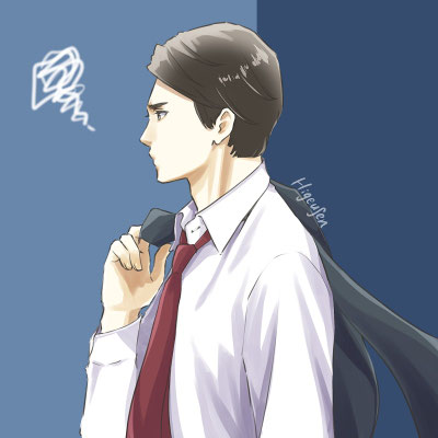 不満顔