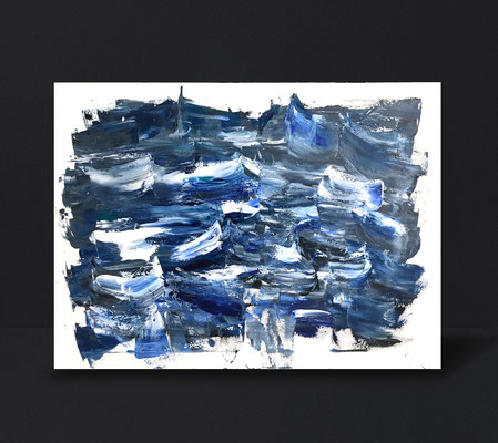 HEALING SEA | oil on canvas  | 92 x 65 cm | 200 CHF