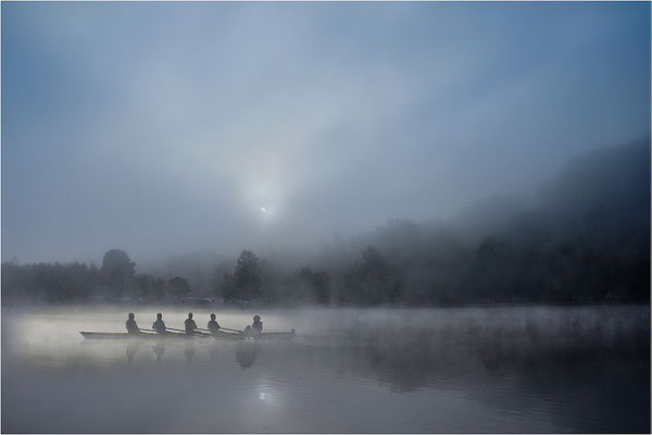 34. BSW Bundesfotoschau in Bad Tölz; Urkunde für " Nebel an der Ruhr"