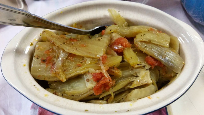 Tajine de poulet au fenouil