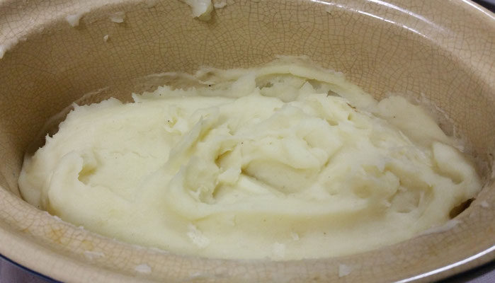 purée de manioc