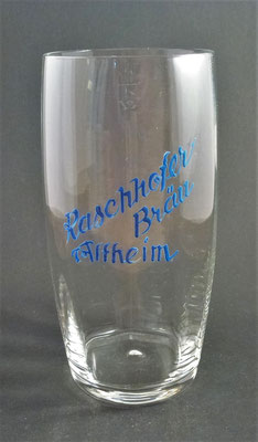 OE106, Brauerei Raschhofer, Altheim,  Bezirk Braunau, OÖ  (Glas von ca. 1930)