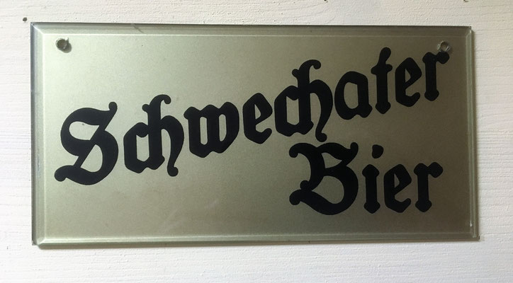 058 Brauerei Schwechat, Glas, Abm. 10 cm x 20 cm, kein Impressum, ca. 1930