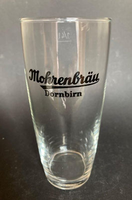  V019a, Mohrenbrauerei August Huber, Dornbirn, VBG (Glas von ca. 1950)