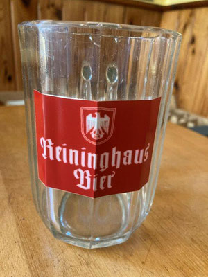 altes Bierglas Bier Brauerei Reinighaus