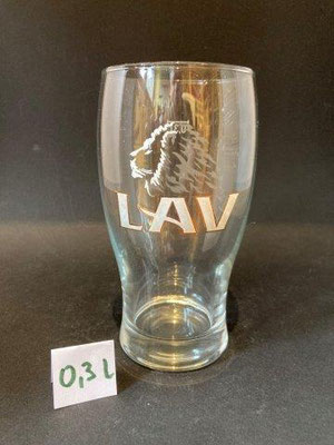 Bierglas LAV Bier Serbien 