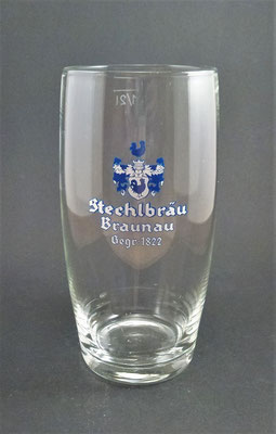 OE139, Stechl-Bräu, Braunau, OÖ, + 1979  (Glas von ca. 1950)