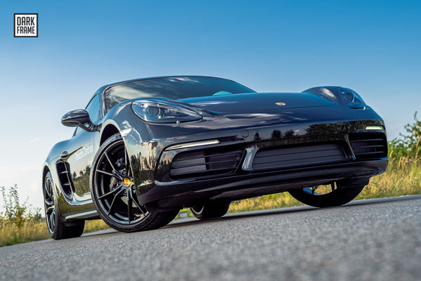 Porsche Cayman Łódź Dark Frame