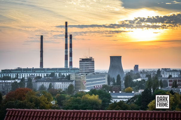 Panorama Łodzi, zdjęcia Łodzi Dark Frame