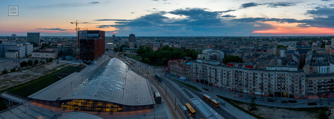 Łódź, zdjęcia Łodzi Dark Frame