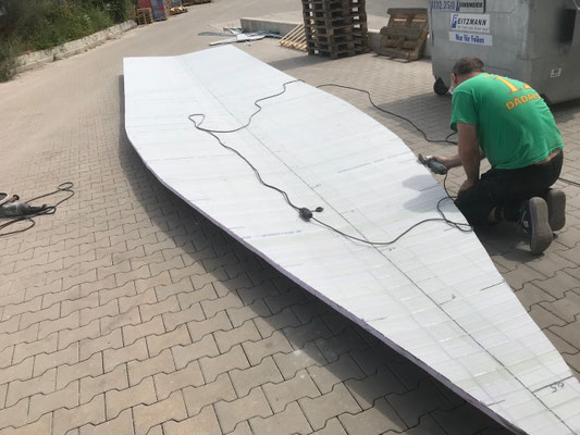 42. Das Deck nimmt Form an - Selbstbauprojekt Grenzgänger