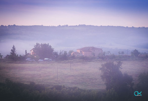 Cancelli im Morgennebel, Mai 2024