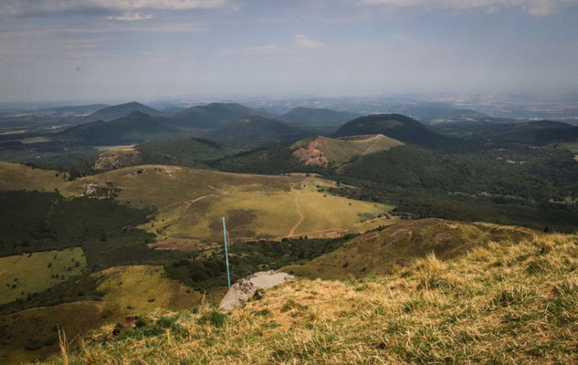 Ausblick auf die Vulkane