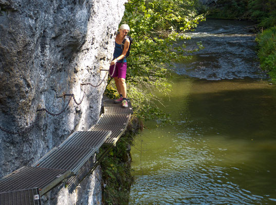 Wanderung am Hornad