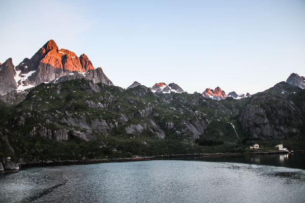 Trollfjord by night