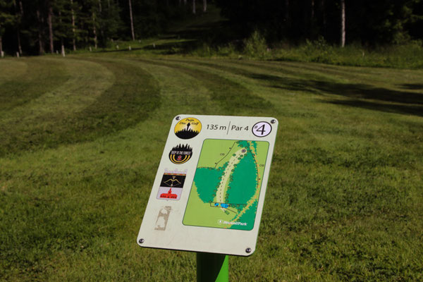 Frisbeegolf, schon mal gehört?