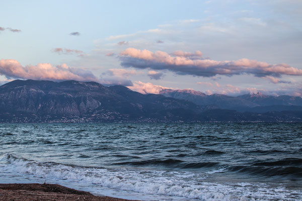 am Strand von Messini