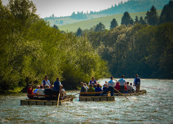 Flößer am Dunjavec