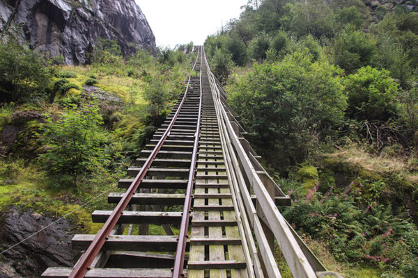 auf dem Weg zum Fladen