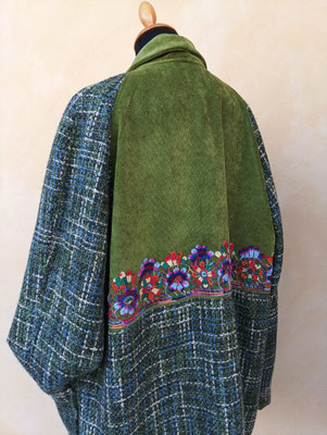 Manteau 2 couleurs