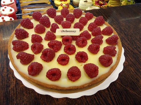 Tarte chocolat blanc/framboise